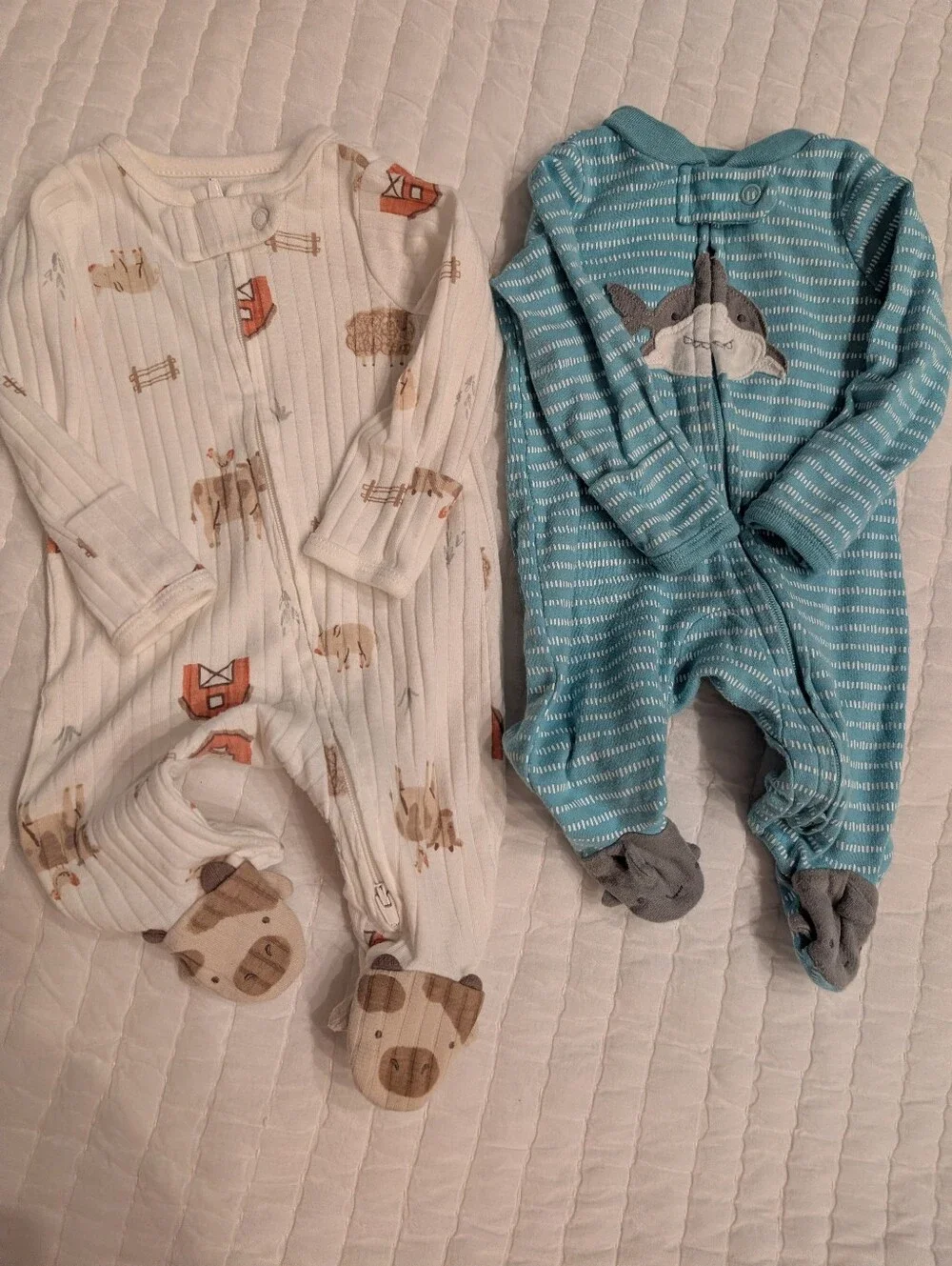Bundle - Carter's Newborn Onesies